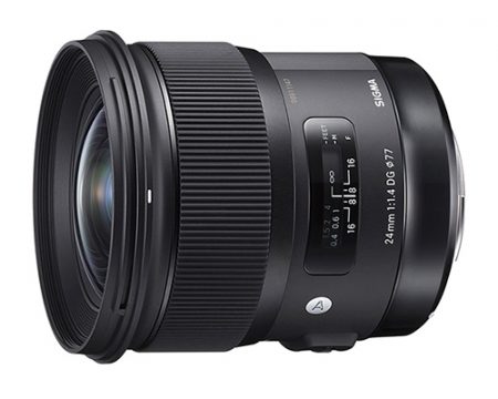Sigma Art 24mm f1.4 lens