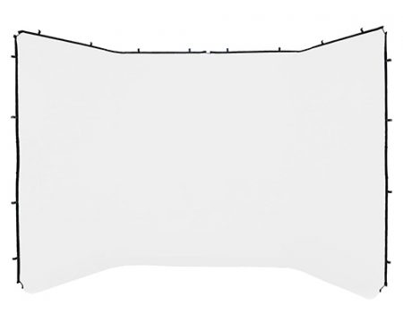 Manfrotto 4m Panoramic background – White