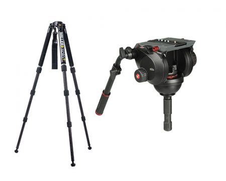 Miller Solo Tripod & Manfrotto Light Head